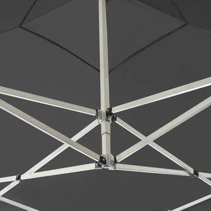 Tuinpaviljoen – Partytent – Draagbare Tent – Buitentent – Ontvouwbare Ontvangsttent – Schaduwtent – UV-Bescherming – Aluminium Frame – 3x3 Meter - Zwart
