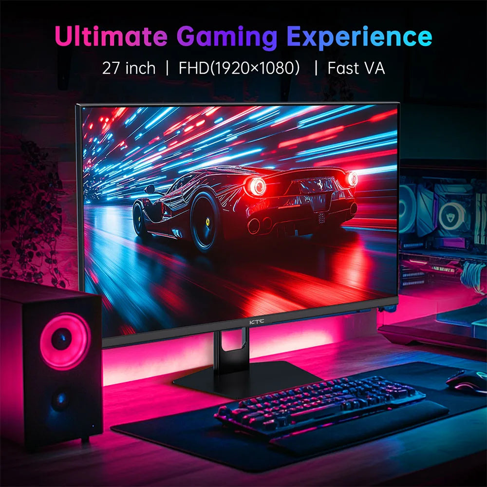 Gamingmonitor – Gaming Scherm – Gamemonitor – Pc Monitor – 27 Inch – Full HD – 280Hz Verversingssnelheid – 1ms Reactietijd - QUORE