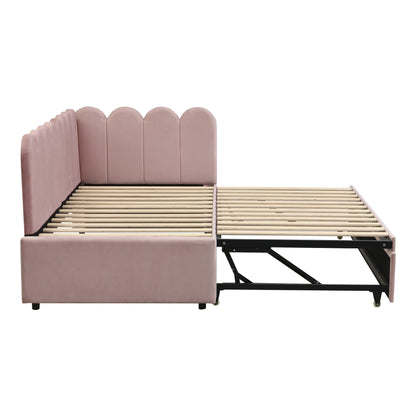 Metalen Eenpersoonsbed – Stalen Bed – IJzeren Bedframe – Kinderbed – Eenpersoonsbed 90x200 cm – Veiligheidshek Met Raampjes – Trap Met Opbergruimte – Zonder Matras