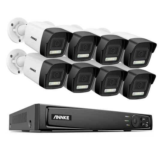 Beveiligingscamera – Camerabewaking – Bewakingscamera – Buitencamera – IP-camera – 8 Kanaals 4K Ultra HD – Waterdicht IP67 Met Nachtzicht