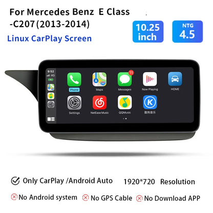 Multimedia Systeem – Auto Radio – Navigatiescherm – Infotainment – Touchscreen – Android 14 – Draadloze CarPlay – Qualcomm Snapdragon 665 Processor