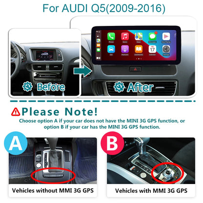 Draadloos CarPlay Android 14 Multimedia Systeem – Auto Radio Navigatie Stereosysteem – Touchscreen Infotainment – GPS Bluetooth Wifi 4G LTE – 12,3 Inch Scherm – Plug & Play Installatie