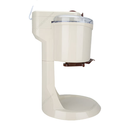 Mini Softijs Machine - IJsmachine - IJsmaker - Automatisch - 220V - 20W - 1L - 42.5 x 24 x 27 cm - Beige
