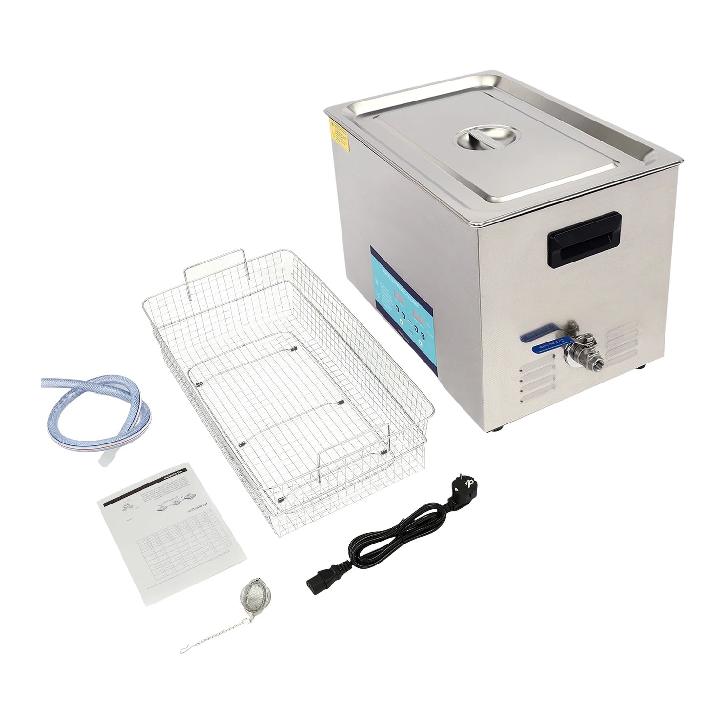 Ultrasoonreiniger – Ultrasoon Reinigingsapparaat – Ultrasoon Wasbakje – Ultrasone Schoonmaker – RVS Tank 30 Liter – 28/40 kHz Frequencies