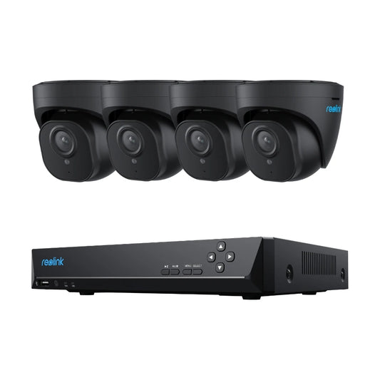 Beveiligingssysteem – Camerabewaking – Video Surveillance – NVR Systeem – IP Camera Kit – 5MP Resolutie – Slimme Bewegingsdetectie