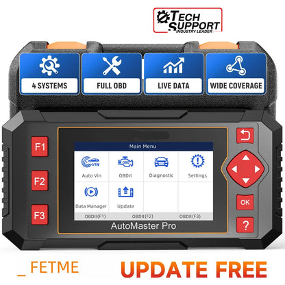OBD2 Diagnose Scanner – Auto Foutcode Lezer – Motor Diagnostiek – ABS Scanner – Transmissie Controle – Live Data Weergave – Plug & Play