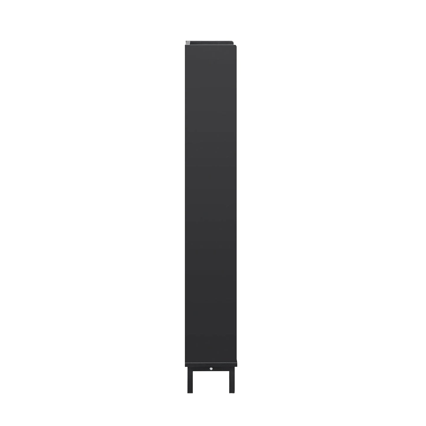 Schoenenkast – Schoenenrek – Schoenenopberger – Schoenenmeubel – Schoenenkast met Kleppen – Smal Ontwerp – MDF Wit – 50x130x19 cm