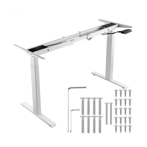 Sit Stand Desk - Sit Stand Desk Electric - Desk Stand - Desk Stand - Electric Desk Stand - DIY Workstation Base - for home and office - 70-120 cm - Double - Black