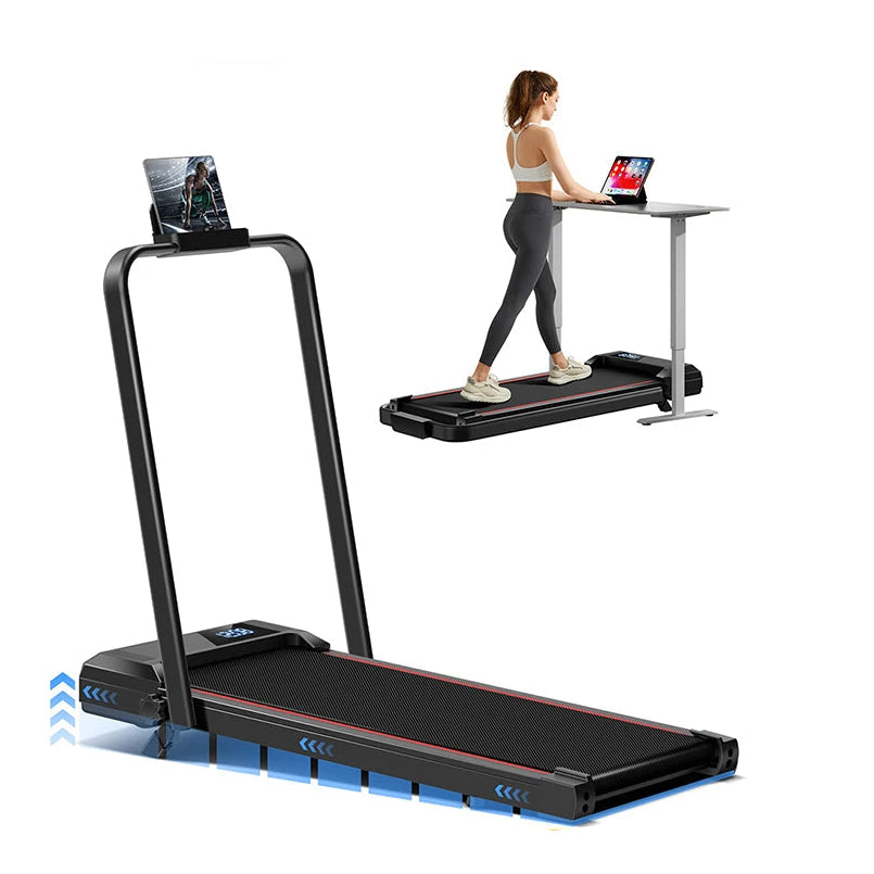 Wandelband – Loopband – Fitnessband – Desk Treadmill – Home Trainer – 9% Helling – Stil 2,5 HP Motor - QUORE