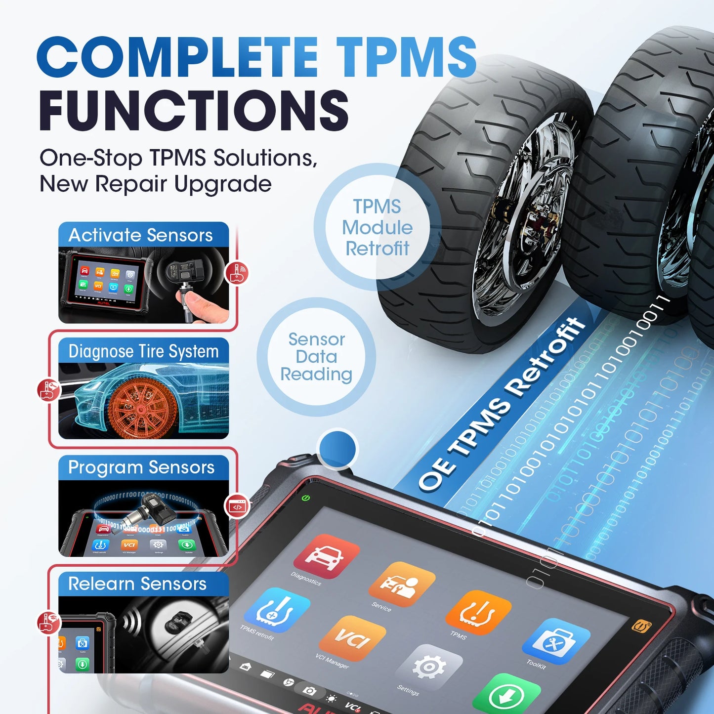 OBD2 Scanner – Diagnosecomputer – Auto Uitlezer – Foutcode Lezer – Uitleesapparaat – Bi-directionele Controle – Ondersteuning FCA SGW & CAN FD