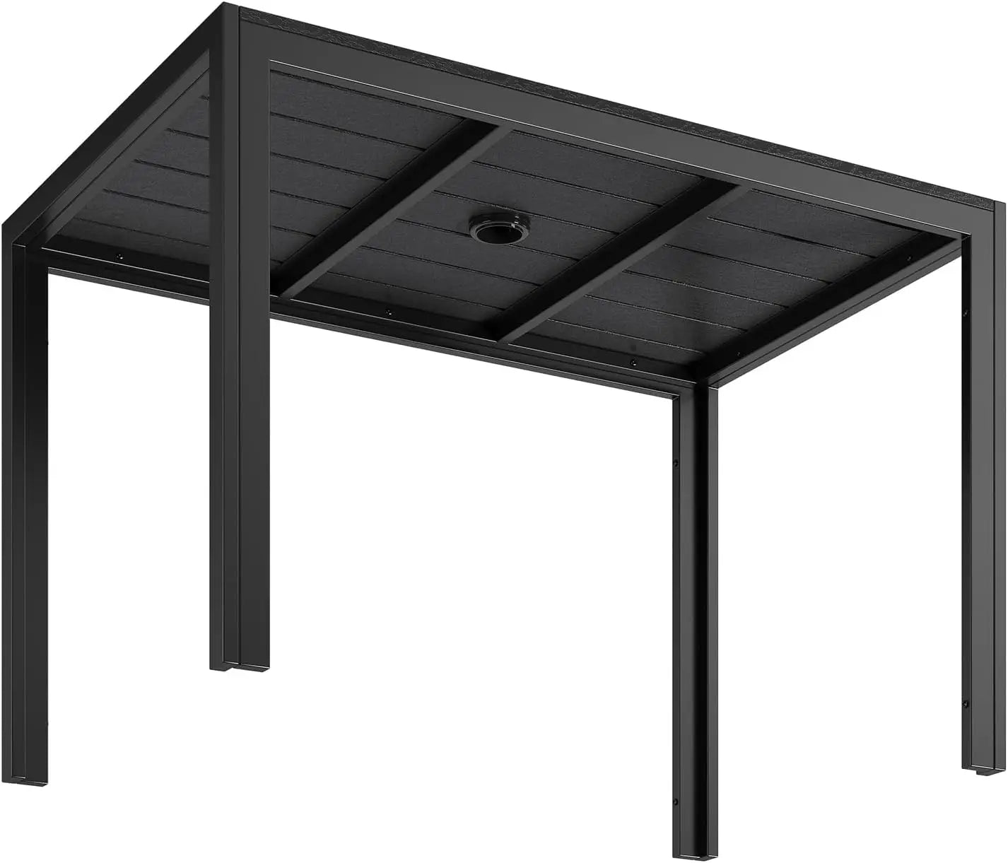 Tuintafel – Balkontafel – Buiten Tafel – Terrastafel – Aluminium Frame – Weerbestendig WPC Blad - QUORE