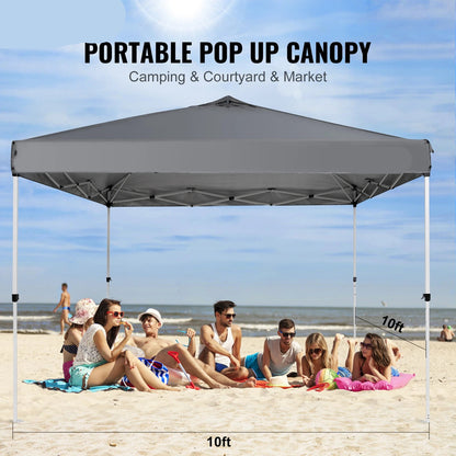Pop up Partytent - Tent – Partytent Opvouwbaar - Pop up Tent - 3x3m - Waterdichte - 250D PU Partytent - met Wieltas - UV-bescherming - Wit