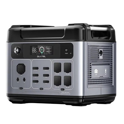 Draagbaar Energiecentrum – Power Station – Mobiele Accu – Noodstroom – Stroomgenerator – 2048Wh Capaciteit – 2400W Vermogen – EU Variant