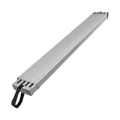 Rolsteiger - Plank - Telescopische Aluminium Steigerplank - 8-13 ft – 500lbs Capaciteit – 12.5inch Breedte - Uitbreidbare Steigerplank - Werkplank - QUORE
