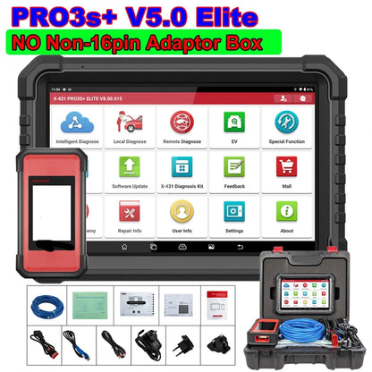 Diagnoseapparaat – OBD2 Scanner – Autodiagnose – Foutcode Lezer – Auto Scanner – 10,1 Inch Touchscreen – 50+ Servicefuncties