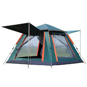 Tent - Strandtent - Kampeertent - Ultralichte Kampeertunnel Tent - Outdoor Zelfrijdende Reistent - Automatische Snelopenende Tent - Draagbaar - Regenbestendig - Zonlichtbestendige Tent - Voor Vissen Wandelen - 240x240x155cm - Groen
