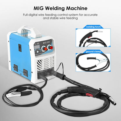 3-In-1 Lasmachine – MIG Lasser – TIG Lasser – ARC Lasser – Compact – Digitale Display – IGBT-Inverter