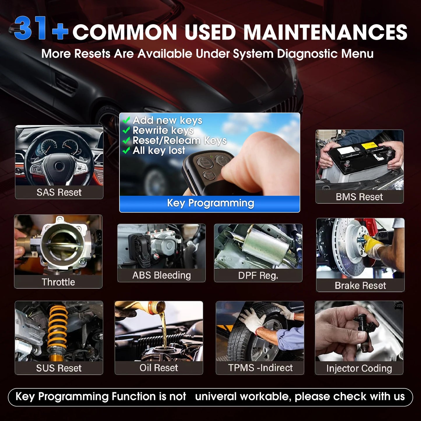 OBD2 Scanner – Auto Uitleesapparaat – Diagnoseapparaat – ECU Coder – Uitleesapparaat – 7 Inch Touchscreen – ECU Coding & Actieve Test