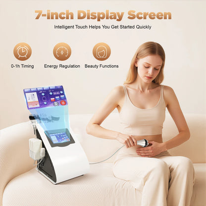 Multifunctioneel Huidverzorgingsapparaat – Lichaamsbehandelingsapparaat – Gezichtsverzorging – Radiofrequentie – Ultrasoon – 7-Inch Touchscreen – Roestvrij Staal