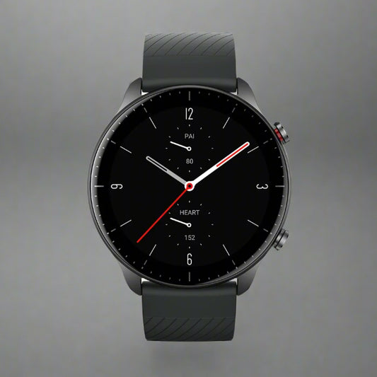 Smartwatchbandjes - Smartwatches - 46mm - Ultralange batterijduur - 450mAh - Alexa ingebouwd - Compatibel met Android - iOS - Middernacht Zwart