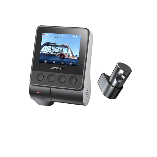 Dash Cam Dual Car Camera – 1944P HD – WiFi – Voor & Achter – 24H Parkeerbeveiliging – D²save Opslag – Zonder Geheugenkaart