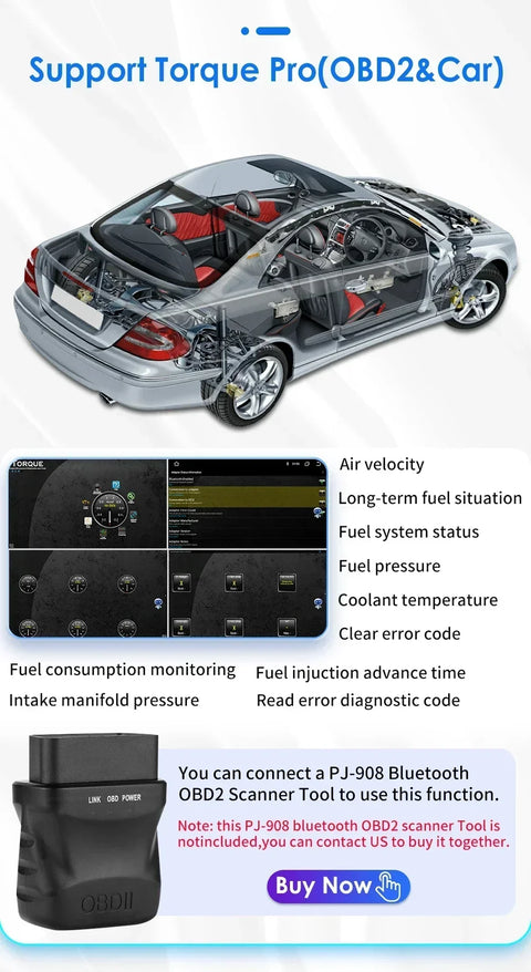 Auto Multimedia Speler - Voor Fiat Grande Punto Linea 2007- 2012 - 3GB32GB - Octa Core - Carplay Scherm - Navigatiesysteem Auto - Multimedia Autoradio