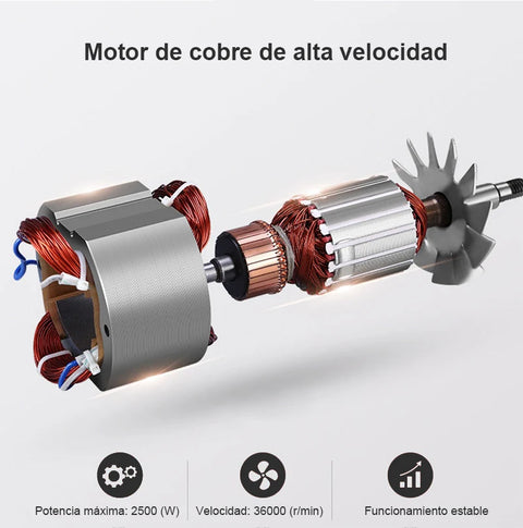 Graanmolen Elektrisch - Professionele - 700G - Kruiden maler - Sprice Grinder - Kruidenmolen - 304 Roestvrij Staal- 2500W - 220V -  26000RPM - Zilver