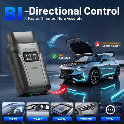 OBD2 Diagnosetool – Auto Scanner – Foutcode Uitlezer – Diagnoseapparaat – Bluetooth – Volledige Systeemdiagnose – Levenslange Updates