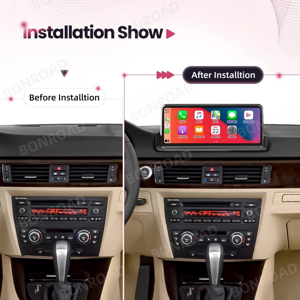 Multimediasysteem – Car Audio – Autoradio – Navigatiesysteem – Head Unit – 10,25 Inch Touchscreen – Draadloos CarPlay & Android Auto - QUORE