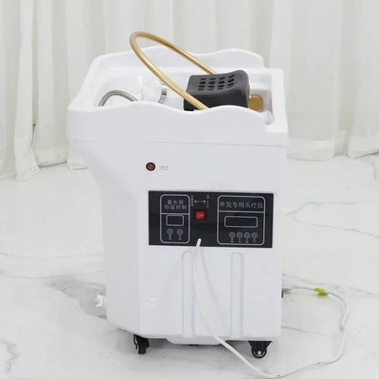 Shampoo Stoel – Haarwasstoel – Kappersstoel – Salonstoel – Wasstoel – Comfortabele Ergonomische Zit – Hoogwaardig Synthetisch Leder