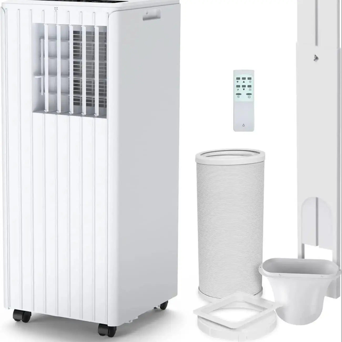 Draagbare Airco – Mobiele Airconditioner – Airco Met Wieltjes – 3-in-1 Airco – 7000 BTU Koeling – Ontvochtiging 42 Liter