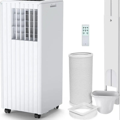 Draagbare Airco – Mobiele Airconditioner – Airco Met Wieltjes – 3-in-1 Airco – 7000 BTU Koeling – Ontvochtiging 42 Liter