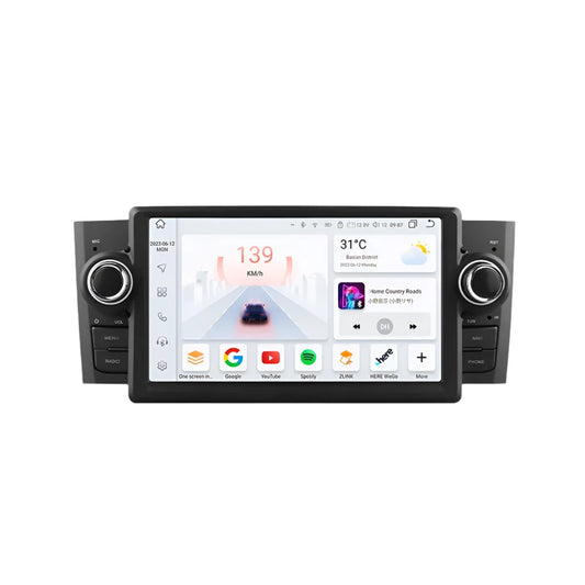 Auto Multimedia Speler - Voor Fiat Grande Punto Linea 2007-2012 - Carplay Scherm - Octa Core - 2GB32GB - Navigatiesysteem Auto - Multimedia Autoradio
