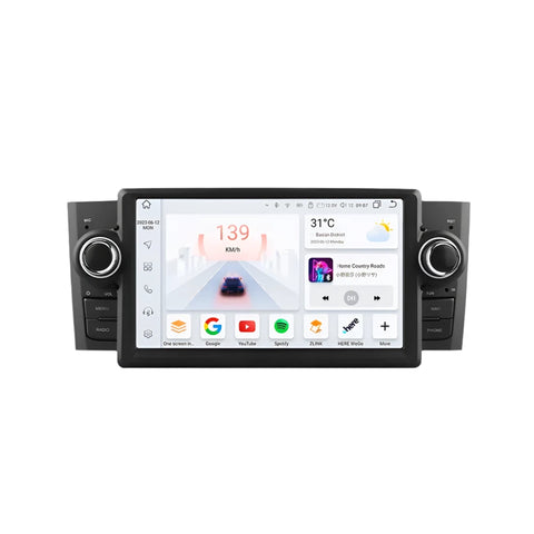 Auto Multimedia Speler - Voor Fiat Grande Punto Linea 2007-2012 - Carplay Scherm - Octa Core - 2GB32GB - Navigatiesysteem Auto - Multimedia Autoradio