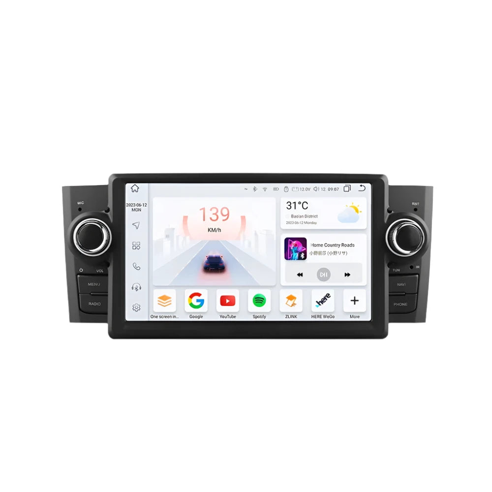 Car Multimedia Player - For Fiat Grande Punto Linea 2007- 2012 - 3GB32GB - Octa Core - Carplay Screen - Car Navigation System - Multimedia Car Radio