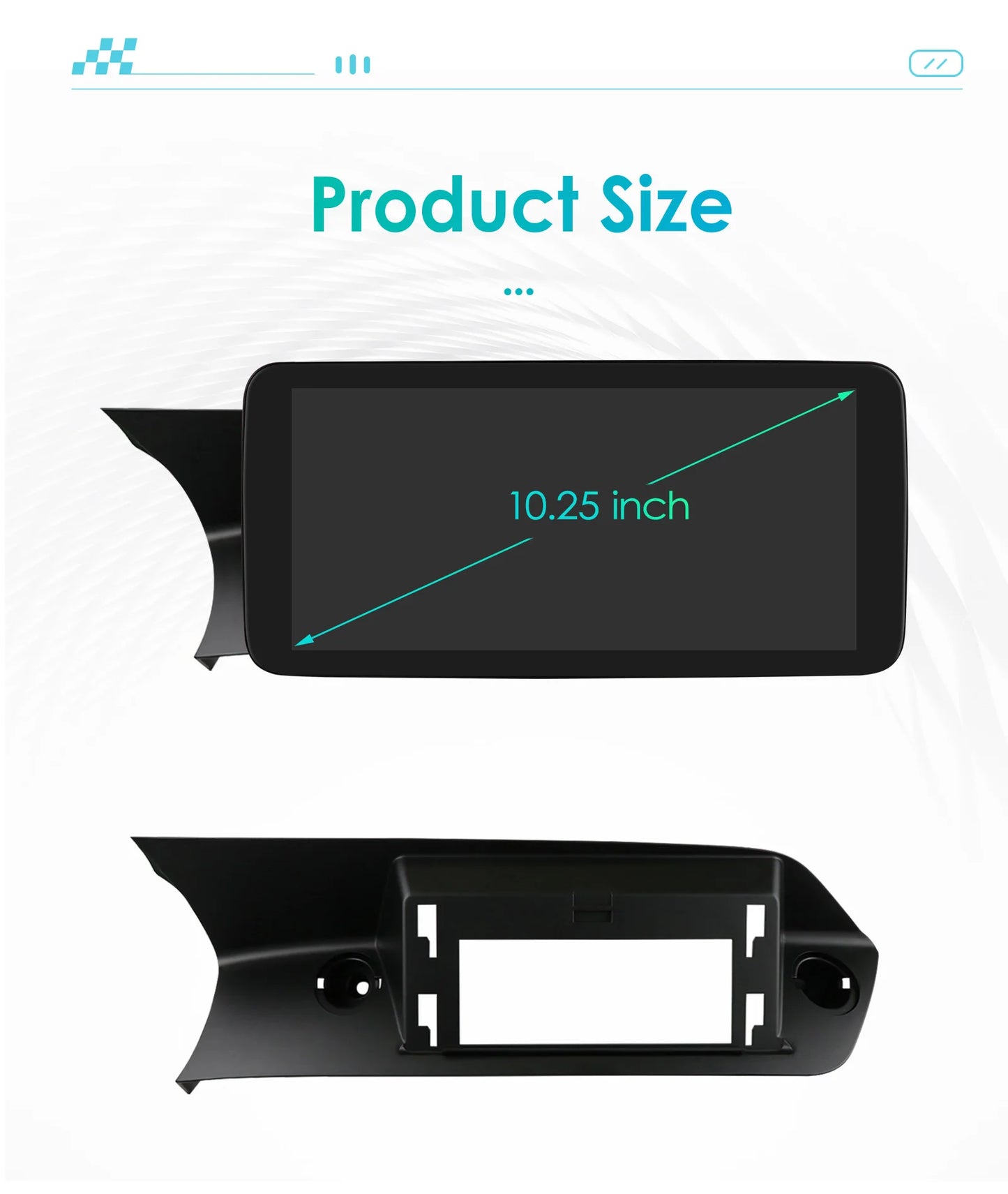 Hizpo Carplay 4G AI Systems Android 13 Car Radio for Mercedes Benz C-Class W204  Multimedia Video Player GPS Autoradio Bluetooth