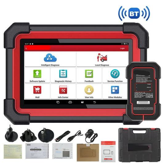 OBD2 Scanner – Autodiagnose Tool – Foutcode Uitlezer – Auto Scanner – Diagnosetool – 7 Inch Touchscreen – 31+ Servicefuncties