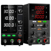 Lab Voeding - DC Bench Voeding - Regelbare Voeding - Voeding - - Functie Generator - 30V - 5A - 220V - Voeding Spanningsregelaar - met Intelligente Oplaad Modus - Zwart