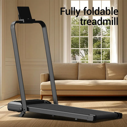 Loopband – Loopmachine – Loopmat – Trainingsapparaat – Wandelband – Verstelbare Helling 9% – 5-Lagen Schokabsorberende Loopband
