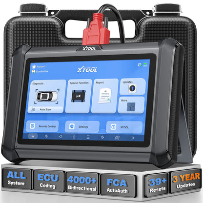 OBD2 Scanner – Autodiagnose Apparaat – Foutcode Uitlezer – Diagnosetool Garage – Diagnose Scanner – 7 Inch Touchscreen – Geavanceerde ECU Codering - QUORE