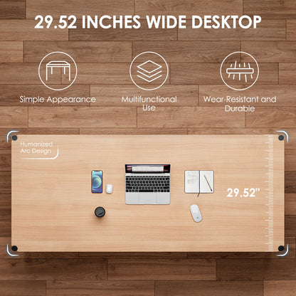 Living Room Furniture Home Coffee Table Wood Color Panel Desk Glass Table Modern Simple Dining Table For Bedroom Side Desk Table