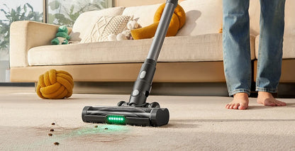 Draadloze Steelstofzuiger – Snoerloze Stofzuiger – Steelstofzuiger Zonder Kabel – Handstofzuiger – Krachtige Zuigkracht 30KPa – 45 Minuten Gebruikstijd