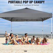 Canopy Tent - Canopy - Party Tent - Canopy Awning - Canopy - Pop Up Canopy Tent - with Portable Roll Bag and 4 Sandbags Waterproof and Sun-Proof Gazebo - 10x10ft White