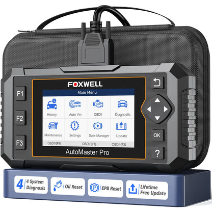 OBD2 Scanner – Auto Diagnosetool – Foutcode Lezer – Diagnosescanner – Auto Scanner – Draadloze Updates – 4,3-Inch Kleurenscherm