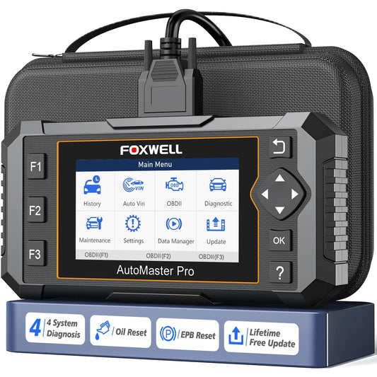 OBD2 Scanner – Auto Diagnosetool – Foutcode Lezer – Diagnosescanner – Auto Scanner – Draadloze Updates – 4,3-Inch Kleurenscherm