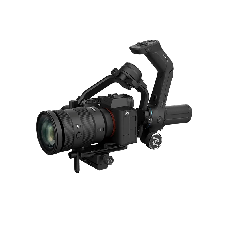 Gimbal Smartphone - Stabilizer for Smartphone &amp; Camera - Gimbal for Smartphone &amp; Camera - Handheld mirrorless - Roll angle 320° - Course angle 360° - 3-Axis - All-in-one - Black