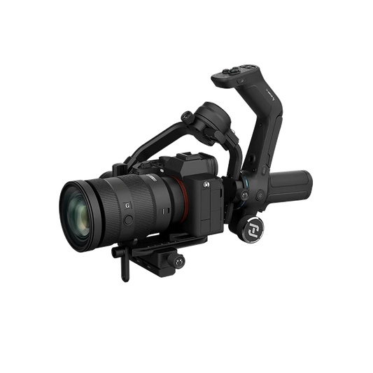Gimbal Smartphone - Stabilisator voor Smartphone & Camera - Gimbal voor Smartphone & Camera - Handheld spiegelloos - Rolhoek 320° - Koershoek 360° - 3-Axis - Alles-in-één - Zwart