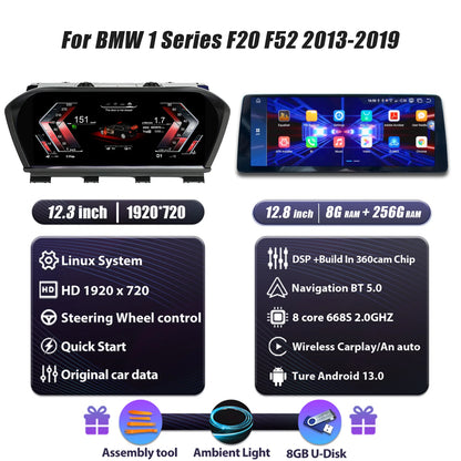 Dashboard Display – Digitaal Instrumentenpaneel – Auto Cockpit Scherm – Navigatiesysteem – Android Radio – 12,3 Inch LED – Hoge Resolutie