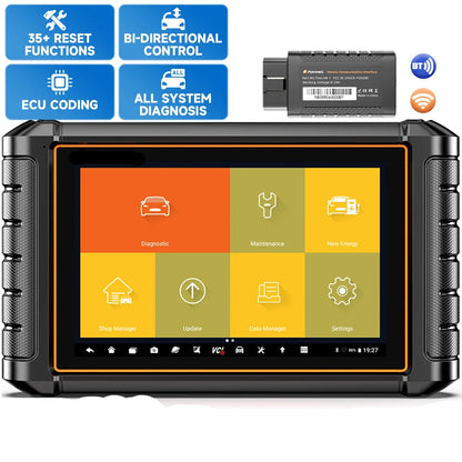 Autodiagnose Scanner – OBD2 Scanner – Foutcode Lezer – Auto Diagnostiek – Bluetooth Verbinding – 8-Inch Touchscreen – 15 Uur Batterijduur