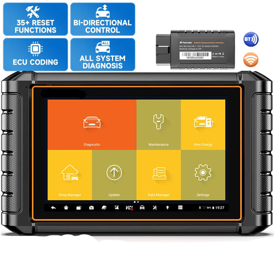 Autodiagnose Scanner – OBD2 Scanner – Foutcode Lezer – Auto Diagnostiek – Bluetooth Verbinding – 8-Inch Touchscreen – 15 Uur Batterijduur